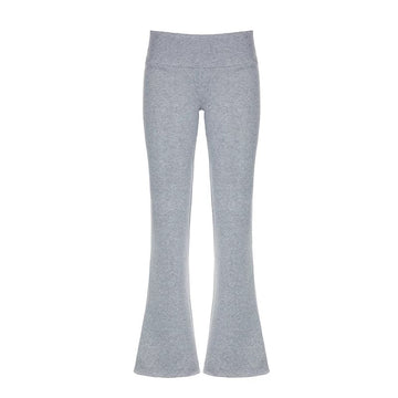 Athleisure-inspired Pilates Girl sweatpants, Y2K low-waist bootcut joggers, stylish sporty fashion for casual lounging, gym, or jogging sessions
