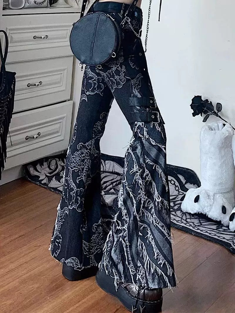 Dragon jeans for punk y2k streetwear
