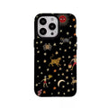 Star art animal-themed iPhone cover with constellation accents