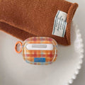 Elegant AirPods Pro plaid case for everyday use