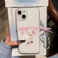 kawaii cute lamb iphone case clear silicone back