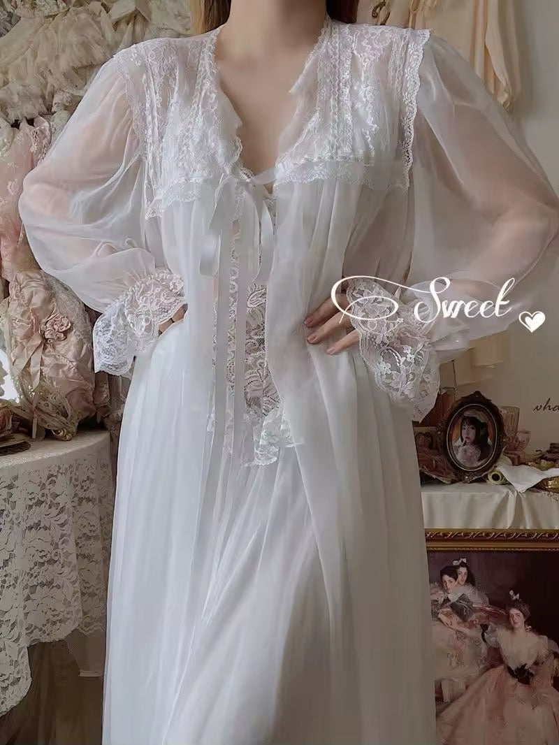 Soft girl princess sleepwear with dreamy fairy details