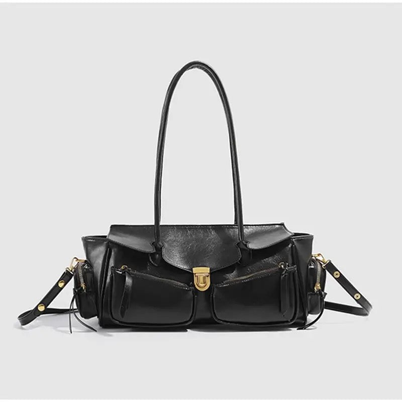 AGCW vintage bag collection brown black streetwear purse