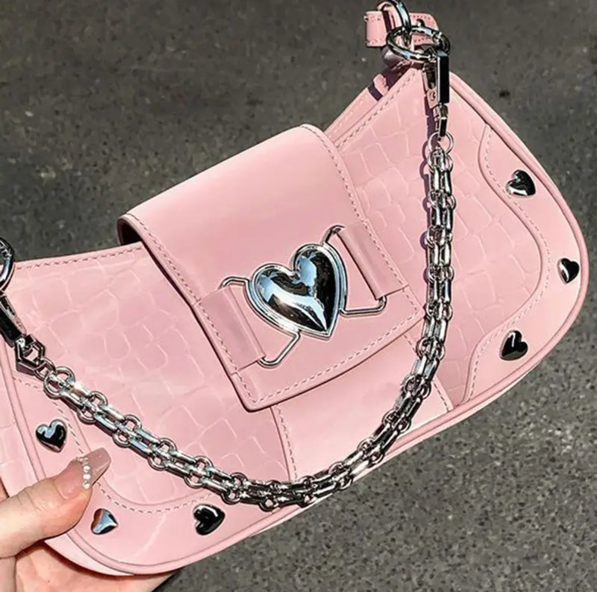 Cute Y2K mini bag with detachable shoulder strap