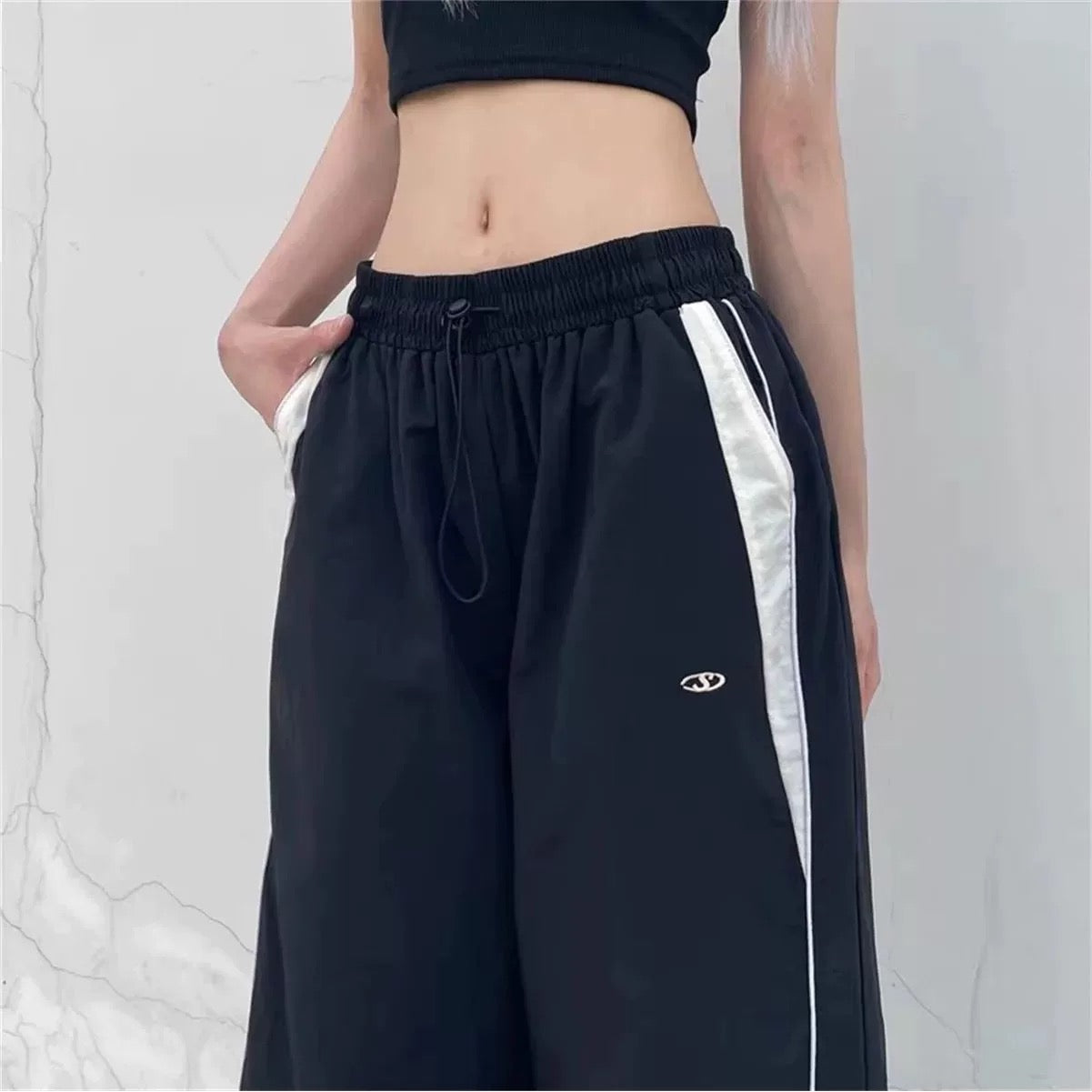 high waist harajuku streetwear pants