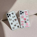 Soft & Protective Pink Love Heart iPhone Case