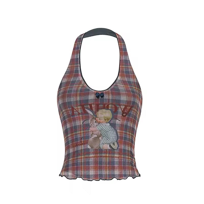 Detail shot of the mesh fabric emphasizing the top's breathable material.