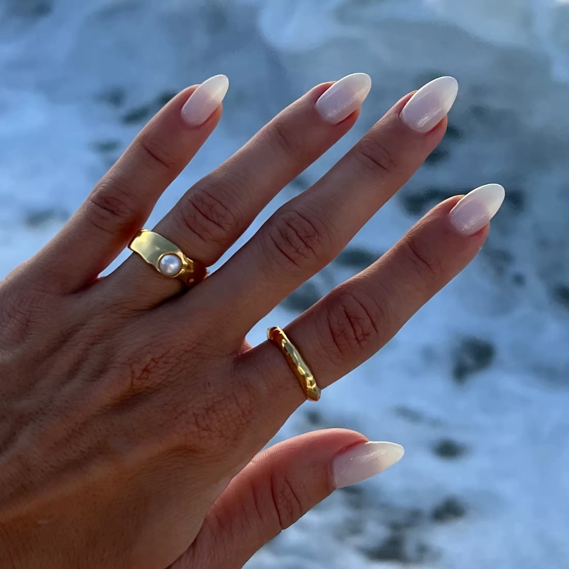 Timeless pearl jewelry with waterproof stainless steel