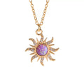 Captivating detail of zircon stones surrounding opal gemstone.

