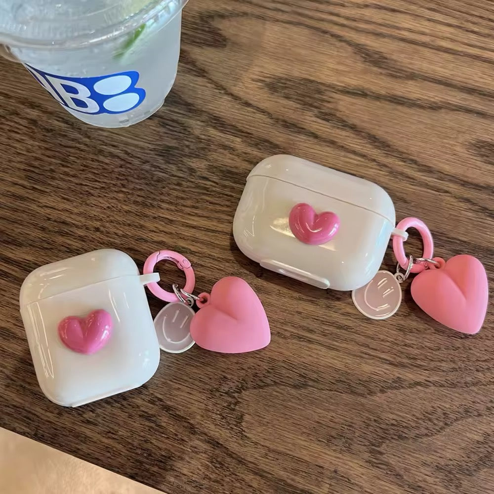 Aesthetic pink AirPods Pro 2 case for coquette girls