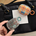 Transparent plaid case for AirPods 1 2 3 Pro Pro2
