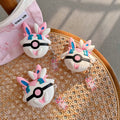 Poké Ball AirPods case with Sylveon design