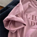 Soft and cute pink cotton aesthetic shirt