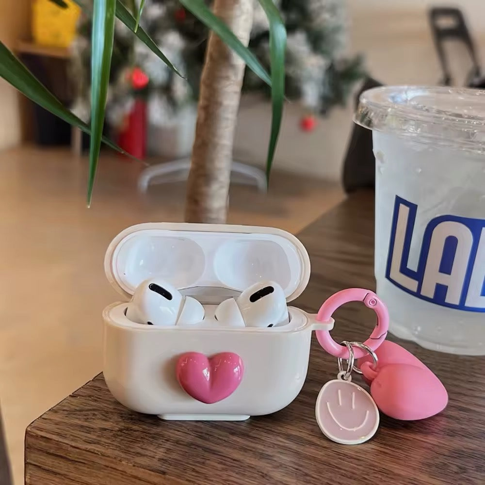Aesthetic pink AirPods Pro 2 case for coquette girls