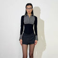 Vintage-inspired striped shirt perfect for casual or office outfits