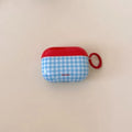 Coquette accessory AirPods cover in plaid